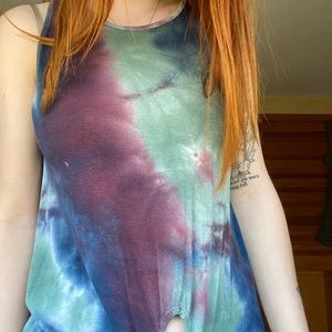 Tie dye tank top